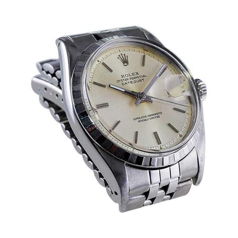 Rolex Stainless Steel Rare Datejust Reference 6605 with